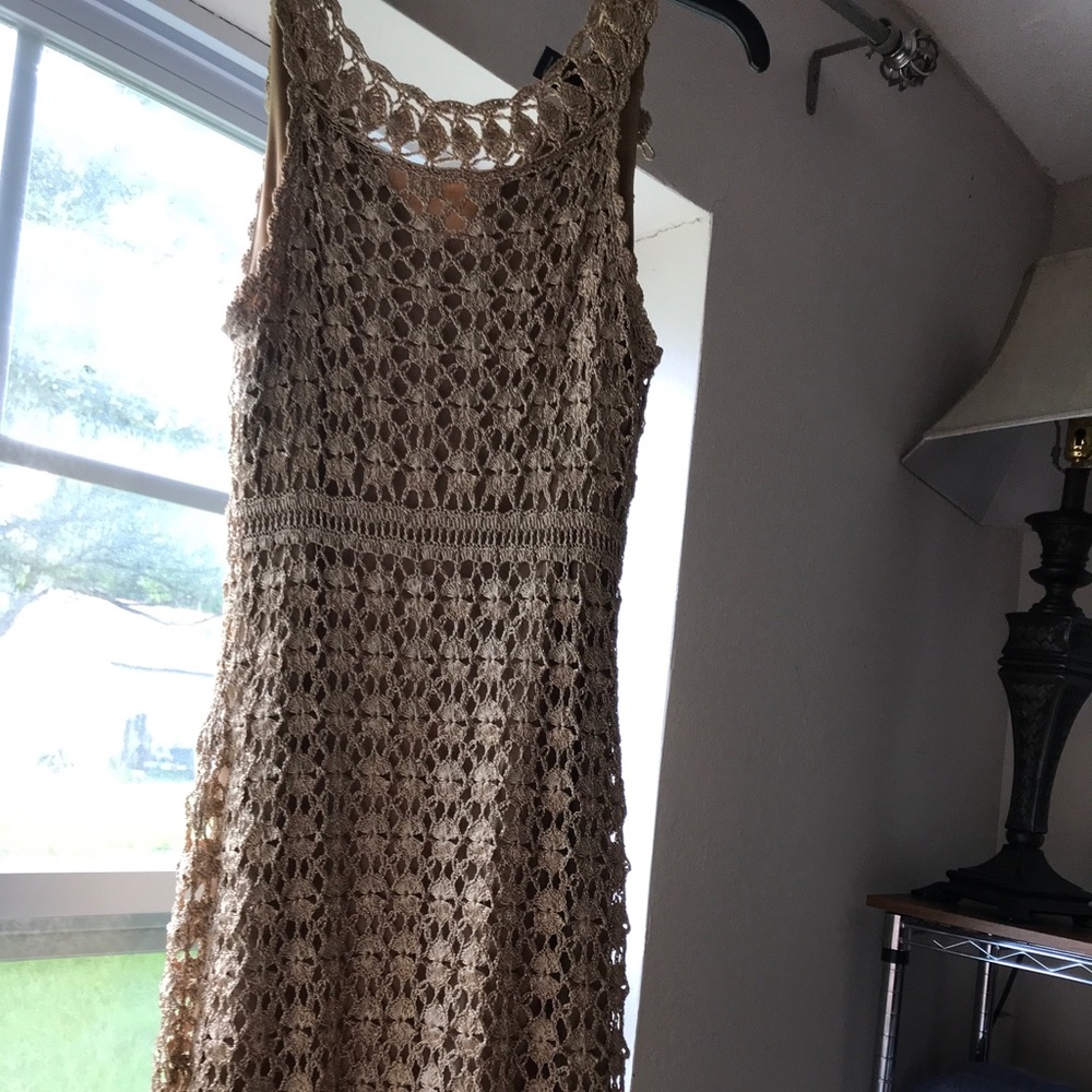 M INC Crochet Dress